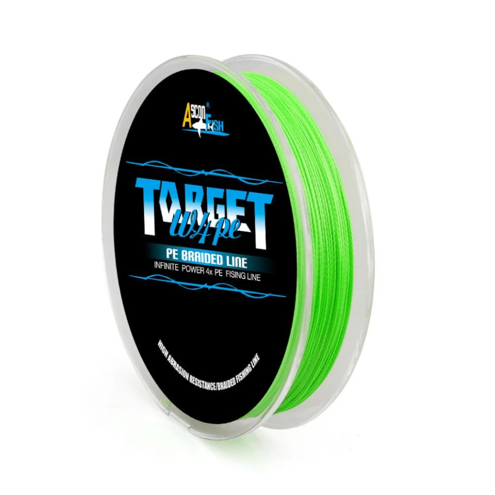 Fishing Line Braided 4 Strands 100M 300M Super PE Light Green 2-100LBS Test 0.06 0.08 0.1 0.55mm Strong Line Roll
Fishing Line Braided 4 Strands 100M 300M Super PE Light Green 2-100LBS Test 0.06 0.08 0.1 0.55mm Strong Line Roll