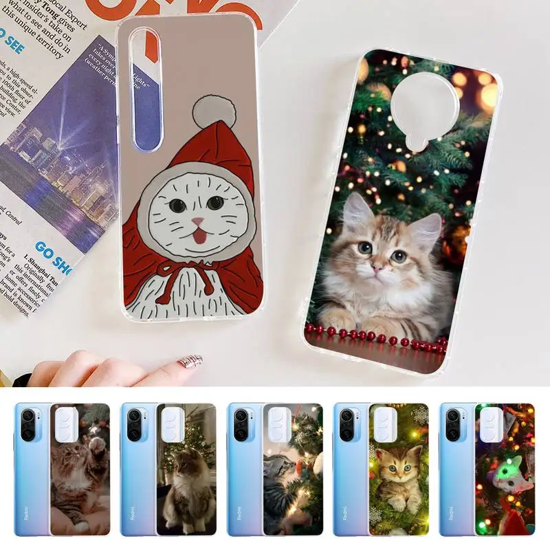 Christmas Cat Phone Case for Samsung S21 A10 for Redmi Note 7 9 for Huawei P30Pro Honor 8X 10i cover
Christmas Cat Phone Case for Samsung S21 A10 for Redmi Note 7 9 for Huawei P30Pro Honor 8X 10i cover