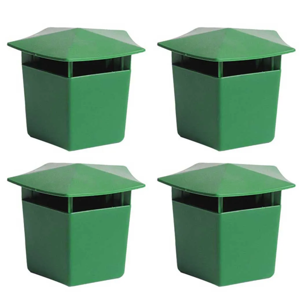 5pcs Plastic Slug And Snail Traps Green Snail Cage Suitable For Organic Gardening Reusable Pest Control Trapper
5pcs Plastic Slug And Snail Traps Green Snail Cage Suitable For Organic Gardening Reusable Pest Control Trapper