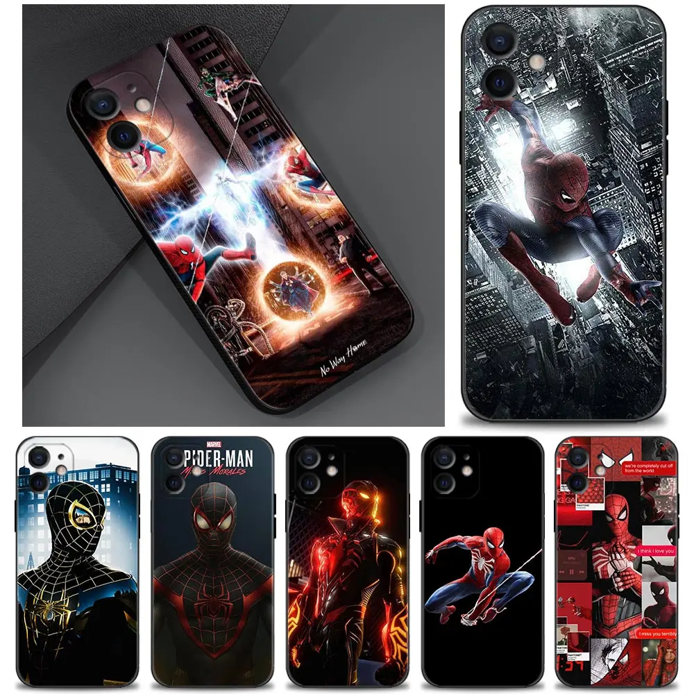 Marvel Anime Spider Man Phone Case For iPhone 11 13 12 Pro Max Mini X XR XS Max Coque 8 7 6S 6 Plus 5 5S SE(2020) Fundas
Marvel Anime Spider Man Phone Case For iPhone 11 13 12 Pro Max Mini X XR XS Max Coque 8 7 6S 6 Plus 5 5S SE(2020) Fundas