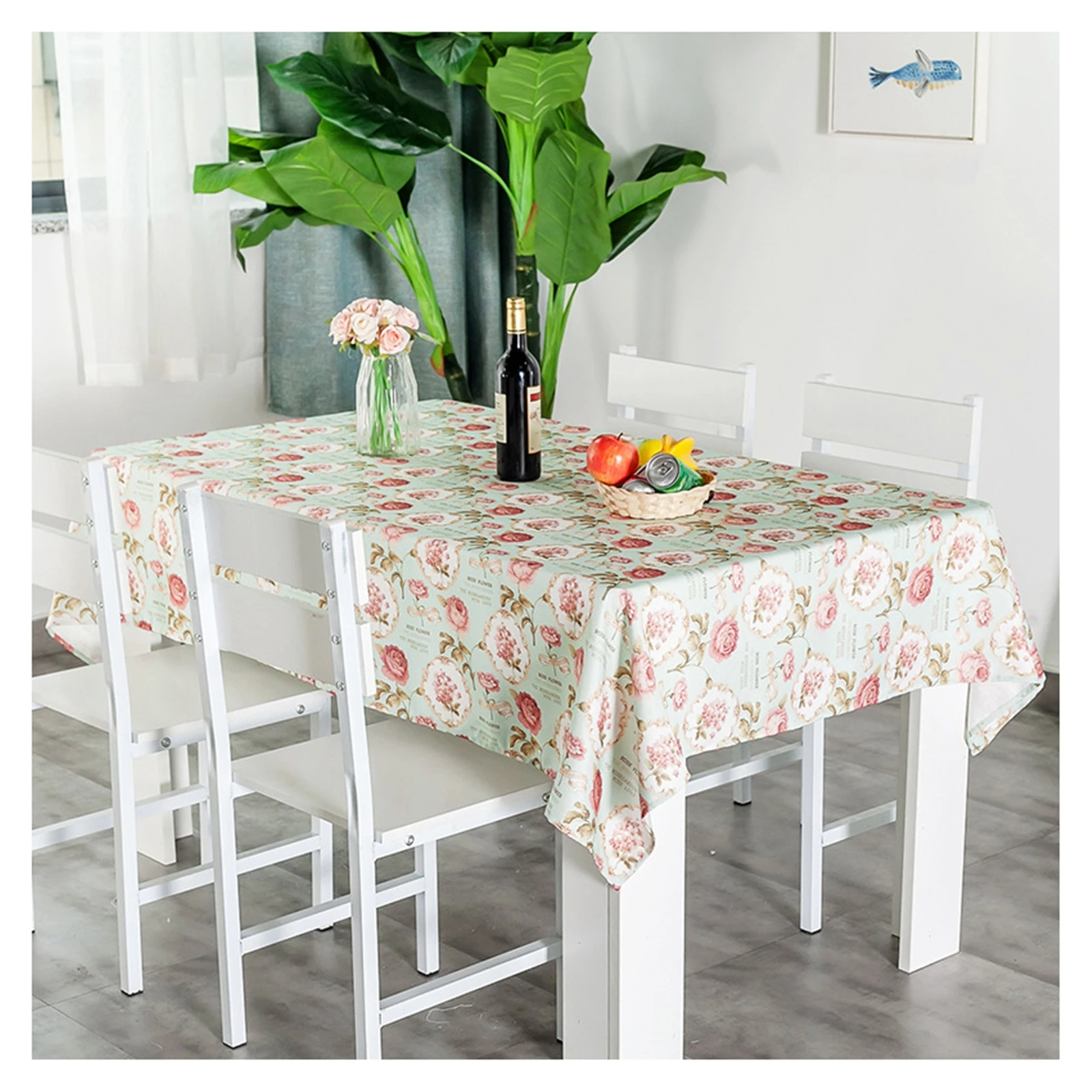Скатерти из хлопка и льна, водонепроницаемые скатерти для стола с узором в виде роз, светло-зеленого и розового цветов, украшение для обеден...
Скатерти из хлопка и льна, водонепроницаемые скатерти для стола с узором в виде роз, светло-зеленого и розового цветов, украшение для обеден...