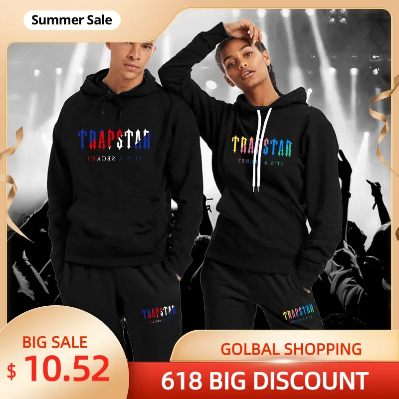 Men's Tracksuit Fashion Trend Print Couple Hoodie Sweatshirt + Sweatpants 2 Pcs Set Sportwear Jogging Casual Outfit Man Clothing
Men's Tracksuit Fashion Trend Print Couple Hoodie Sweatshirt + Sweatpants 2 Pcs Set Sportwear Jogging Casual Outfit Man Clothing