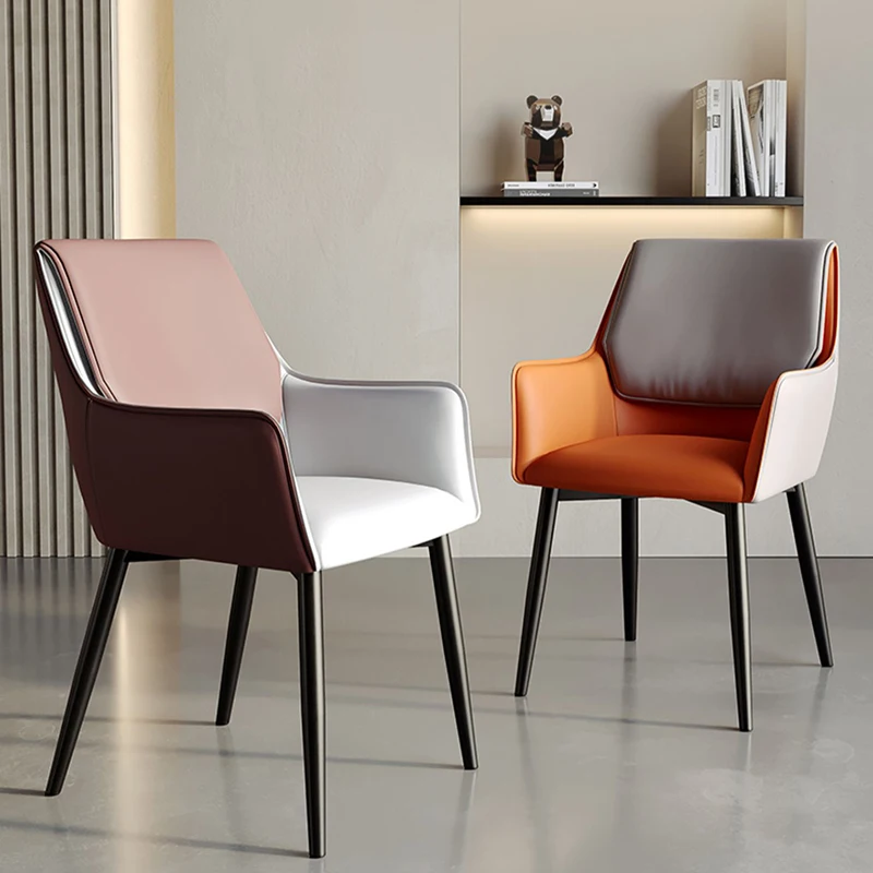 Luxury Black Legs Dinning Chair Modern High Back Kitchen Arm Dining Chairs Bedroom Sillas De Comedor Interior Furniture
Luxury Black Legs Dinning Chair Modern High Back Kitchen Arm Dining Chairs Bedroom Sillas De Comedor Interior Furniture