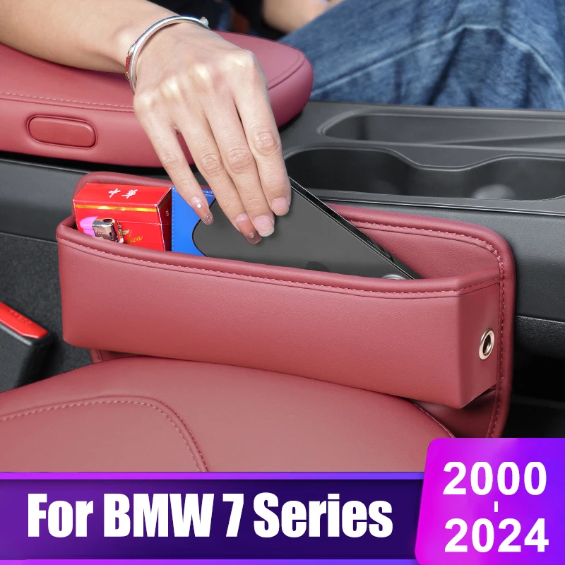 

For BMW 7 Series E38 E65 E66 E67 F01 F02 F03 F04 G11 G12 730Li 740Li 750Li 760Li Car Seat Slit Gap Storage Box Accessories