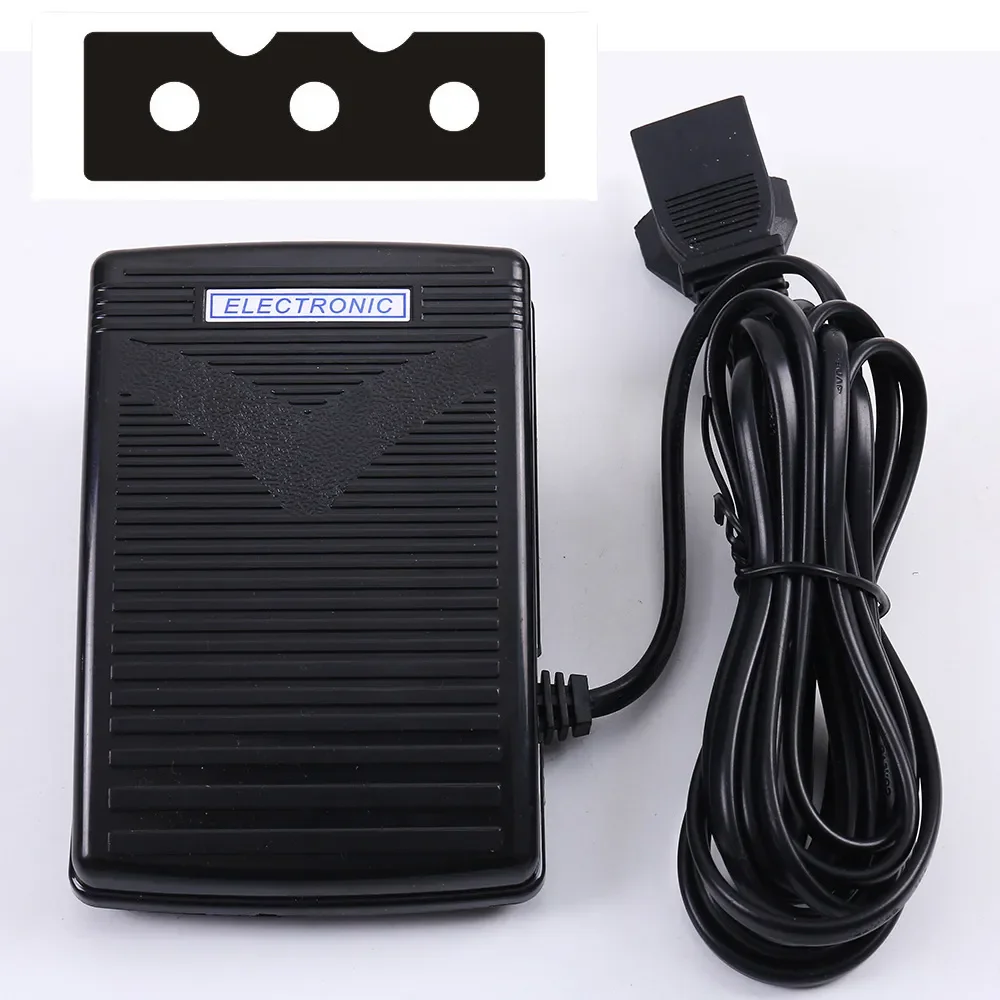Sleek & Practical J00360051 Sewing Machine Foot Control Pedal Speed Controller Adjustor and Accessories With Power Cord For Baby
Sleek & Practical J00360051 Sewing Machine Foot Control Pedal Speed Controller Adjustor and Accessories With Power Cord For Baby