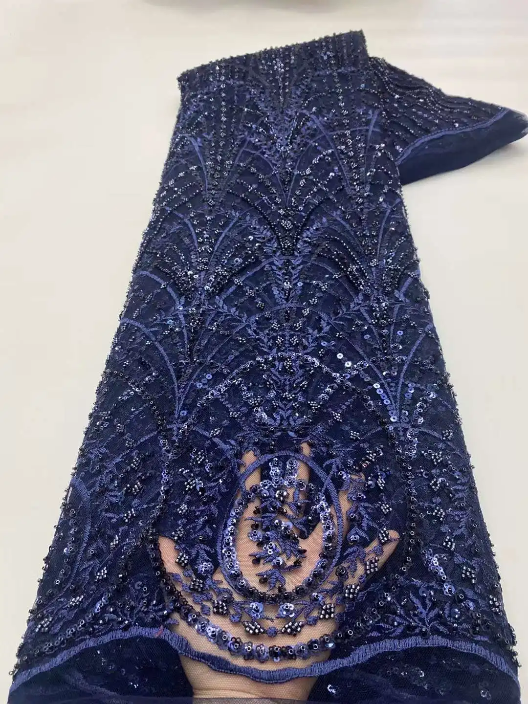 Nigerian Groom Sequence Lace Fabric 2022 High Quality African Embroidery French Sequins Net Lace Fabric 5 Yards For Wedding Sew
Nigerian Groom Sequence Lace Fabric 2022 High Quality African Embroidery French Sequins Net Lace Fabric 5 Yards For Wedding Sew