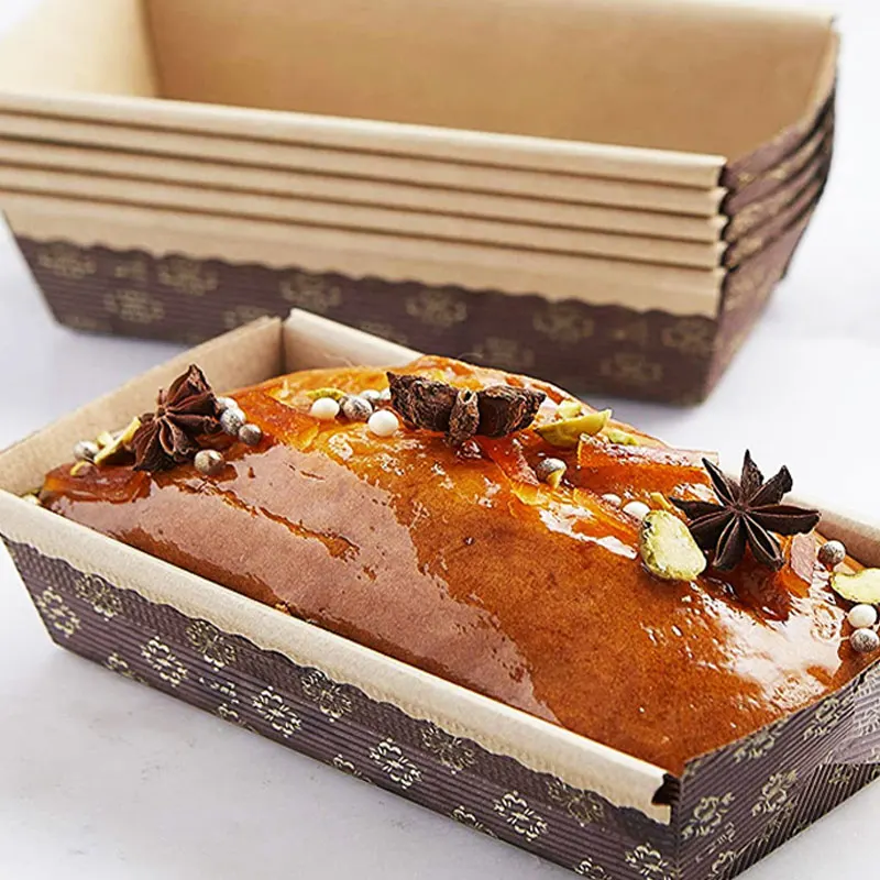 25PCS Loaf Bread Pan Brown Paper Rectangle Brownie Toast Boxes Baking Tool Cake Bread Tray Mold For Wedding Party Accesseries
25PCS Loaf Bread Pan Brown Paper Rectangle Brownie Toast Boxes Baking Tool Cake Bread Tray Mold For Wedding Party Accesseries