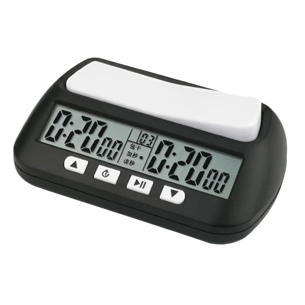Professional Digital Chess Clock Count Up Down Timer Chess Timer For Chinese Chess International Chess Game Board Game Playing
Professional Digital Chess Clock Count Up Down Timer Chess Timer For Chinese Chess International Chess Game Board Game Playing