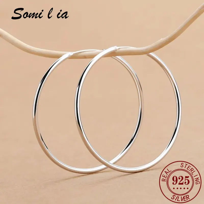Somilia Hoop Earrings for Women 925 Sterling Silver Color Luminous Clear Circle Rose gold Fashion Earrings Jewelry 2.0MM CZ1001
Somilia Hoop Earrings for Women 925 Sterling Silver Color Luminous Clear Circle Rose gold Fashion Earrings Jewelry 2.0MM CZ1001