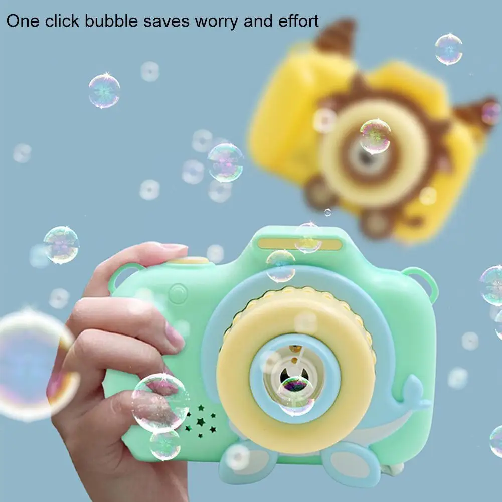 Cartoon Bubble Machine Camera Automatic Soap Bubble With And Outdoor Fun Music Light Children Kids Bath Toy Gifts Maker F4N8
Cartoon Bubble Machine Camera Automatic Soap Bubble With And Outdoor Fun Music Light Children Kids Bath Toy Gifts Maker F4N8