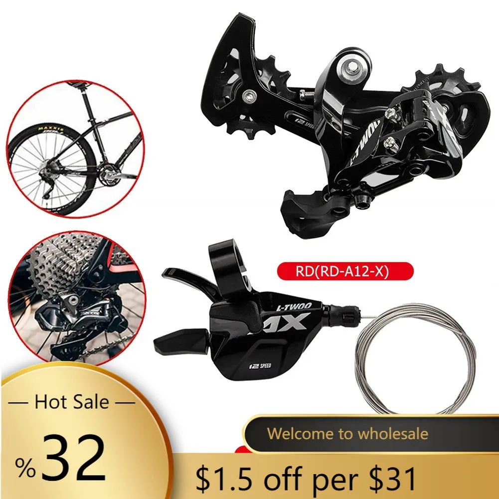 GUB AX 1x1 2 Speed Groupset 12 Speed триггерный переключатель передач + задний переключатель 52T обеспечивает точный и быстрый отклик
GUB AX 1x1 2 Speed Groupset 12 Speed триггерный переключатель передач + задний переключатель 52T обеспечивает точный и быстрый отклик