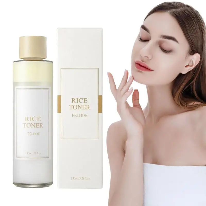 

EELHOE Rice Toner 150ml Beauty Toner 7.78% Rice Extract from Korea Glow Essence with Niacinamide Hydrating for Dry Skin FaceCare