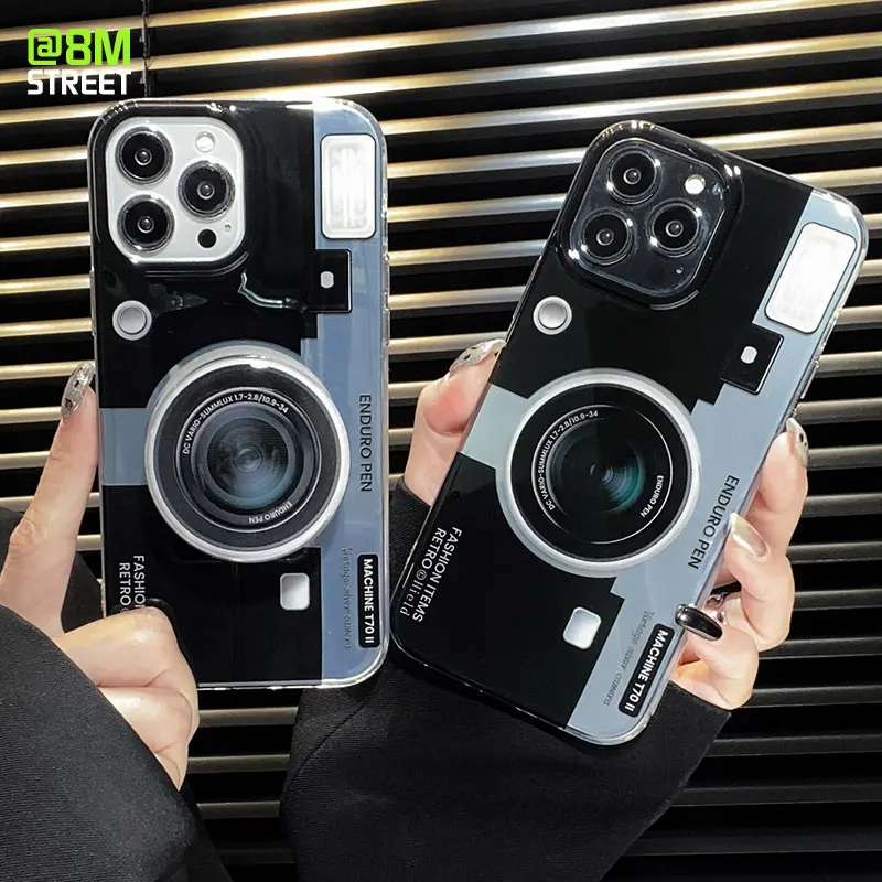 Anti-shatter mobile phone Case With camera pattern Bracket For iPhone 11 12 13 14 Pro Max For IPHONE 12 13 14 Pro Phone Cover
Anti-shatter mobile phone Case With camera pattern Bracket For iPhone 11 12 13 14 Pro Max For IPHONE 12 13 14 Pro Phone Cover