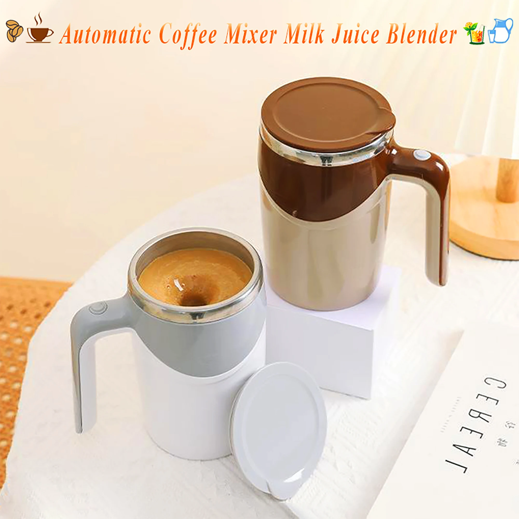 Electric Coffee Cup Battery Blender Portable Automatic Wireless Rechargeable Milk Juice Whisk Mixer
Electric Coffee Cup Battery Blender Portable Automatic Wireless Rechargeable Milk Juice Whisk Mixer