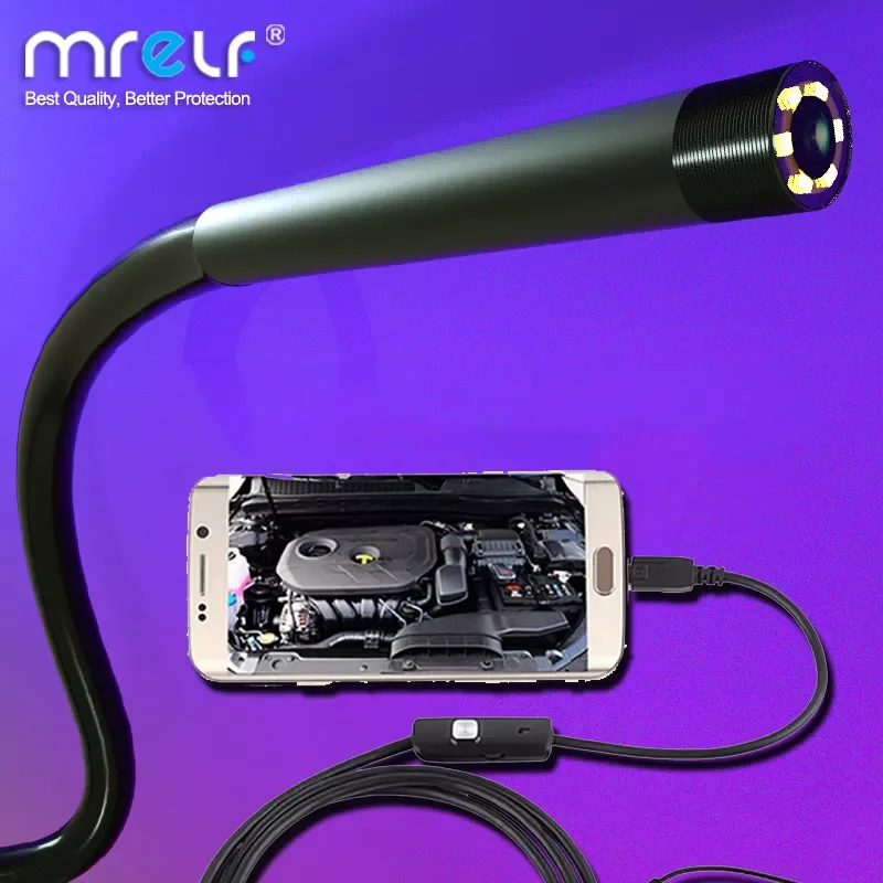 7mm 5.5mm Endoscope Camera Flexible IP67 Waterproof Micro USB industrial Endoscope Camera for Android Phone PC 6LED Adjustable
7mm 5.5mm Endoscope Camera Flexible IP67 Waterproof Micro USB industrial Endoscope Camera for Android Phone PC 6LED Adjustable