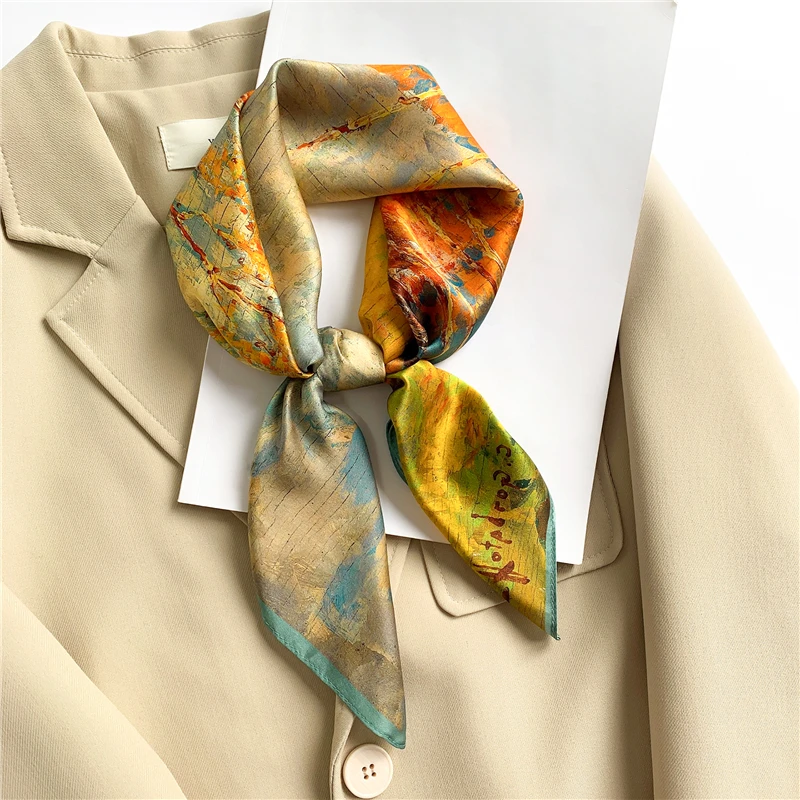 100% Silk Hair Hand Scarf Women Print Real Shawl Wrap Spring Design Neckerchief Hijab Bandana Headscarves Turban 2022 New
100% Silk Hair Hand Scarf Women Print Real Shawl Wrap Spring Design Neckerchief Hijab Bandana Headscarves Turban 2022 New