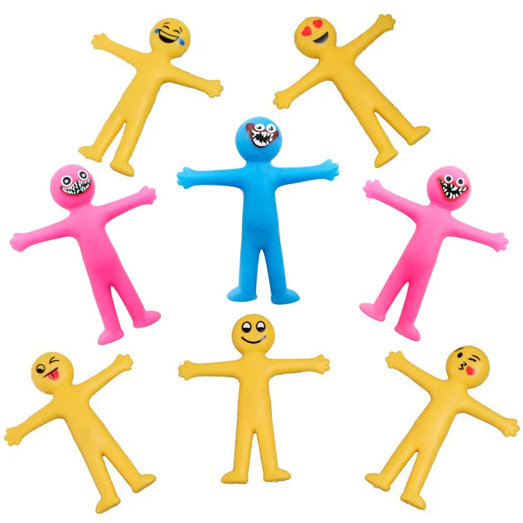 10pcs Stretchable Doll Decompression Toy Finger Sensory Fidget Toys for Stress Reliever
10pcs Stretchable Doll Decompression Toy Finger Sensory Fidget Toys for Stress Reliever
