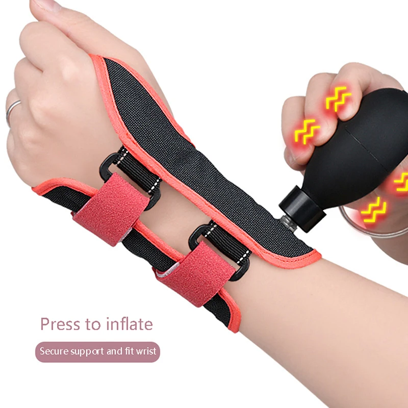 Inflatable Wrist Support Carpal Tunnel Wrist Brace Adjustable Wrist Support Stabilizer for Pain Relief Hand Protection Wrap
Inflatable Wrist Support Carpal Tunnel Wrist Brace Adjustable Wrist Support Stabilizer for Pain Relief Hand Protection Wrap