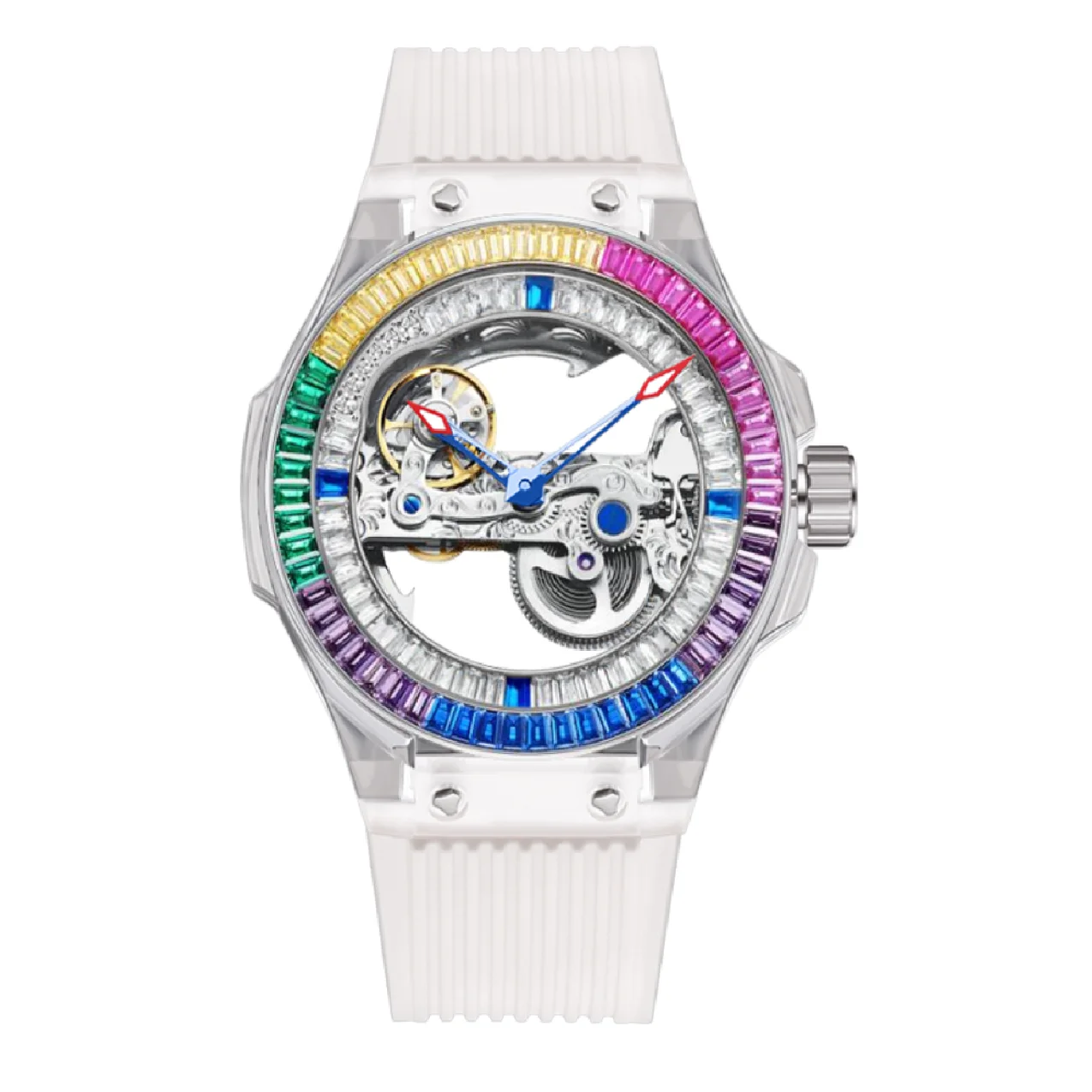 Hanboro 2022 new hollow out Mechanical watches transparent Automatic women's watch Fashion trend waterproof ladies Wristwatch
Hanboro 2022 new hollow out Mechanical watches transparent Automatic women's watch Fashion trend waterproof ladies Wristwatch