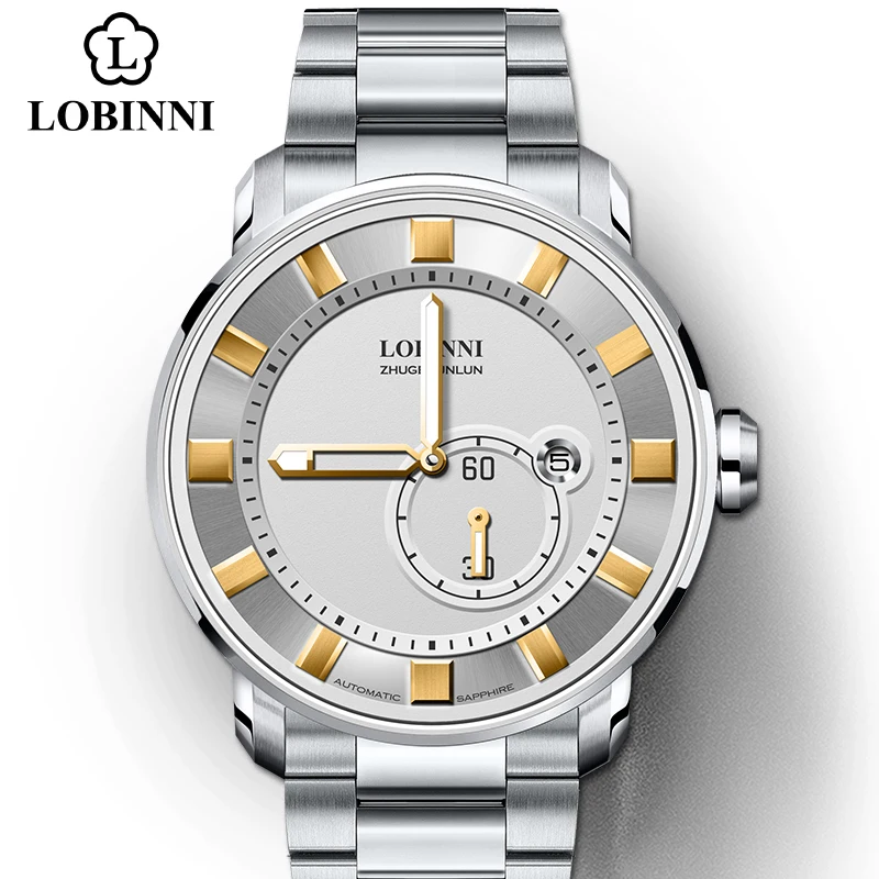 Switzerland LOBINNI Top Luxury Brand Japan MIYOTA Automatic Mechanical Men's Watches Sapphire Luminous 50M Waterproof Clock L311
Switzerland LOBINNI Top Luxury Brand Japan MIYOTA Automatic Mechanical Men's Watches Sapphire Luminous 50M Waterproof Clock L311