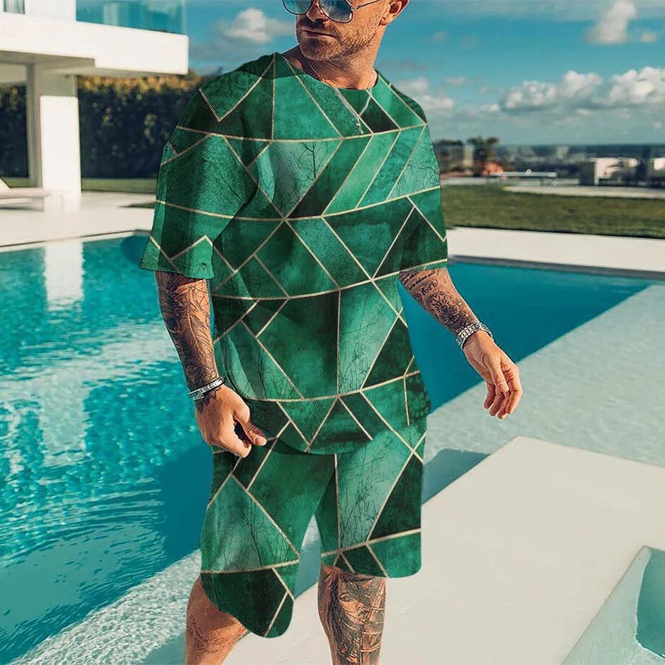 Summer Men Track Fashion Men's Sets Pajama Beach Shorts Set 3D Printing Lettering Sweatpants Male Short-Sleeved T-shirt suit
Summer Men Track Fashion Men's Sets Pajama Beach Shorts Set 3D Printing Lettering Sweatpants Male Short-Sleeved T-shirt suit