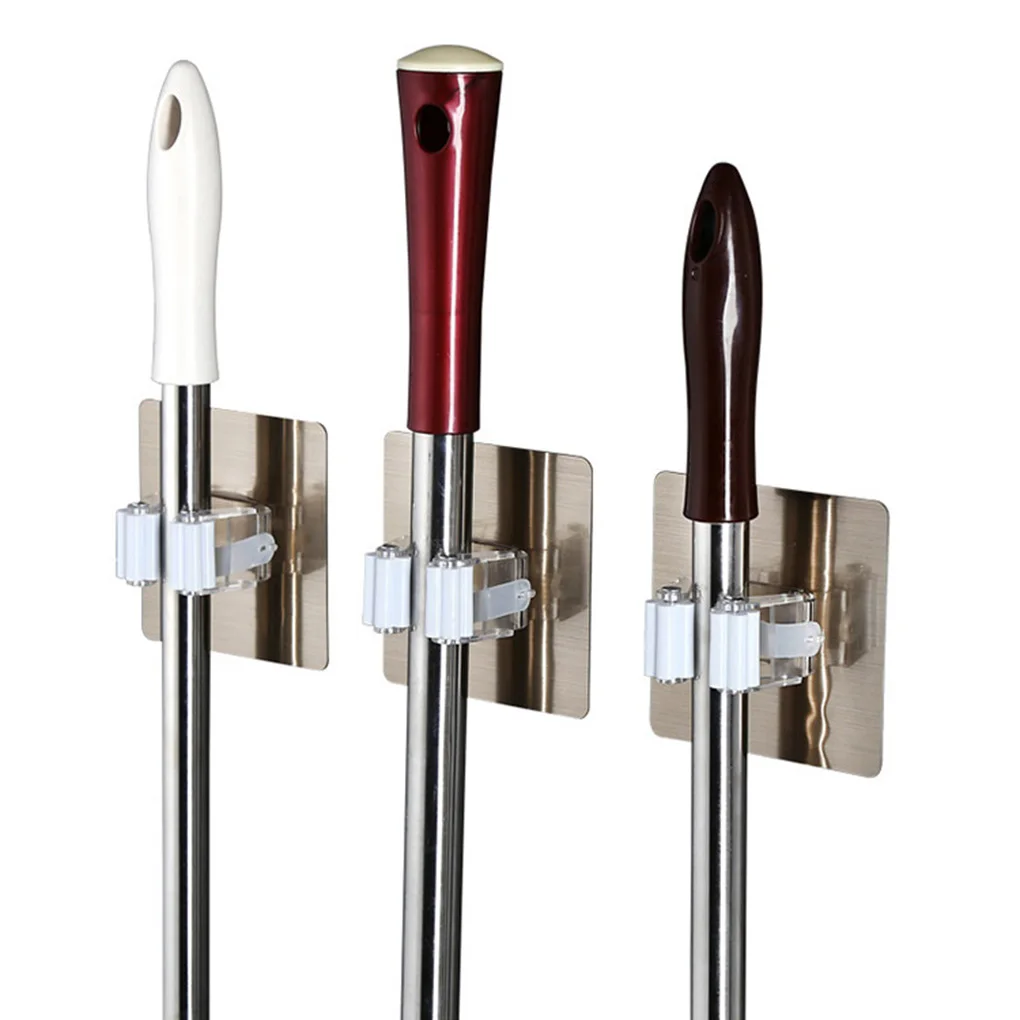 Multi-Purpose Hooks Mop Holder Wall Mounted Mop Organizer Broom Hanger Hook Kitchen Bathroom Waterproof Wall Hook Self-Adhesives
Multi-Purpose Hooks Mop Holder Wall Mounted Mop Organizer Broom Hanger Hook Kitchen Bathroom Waterproof Wall Hook Self-Adhesives