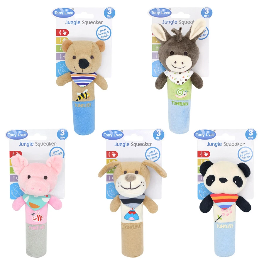 20cm Baby Rattle Animal Hand Rod Toy BB Rod Baby Toy Cartoon Animal BB Stick Hand Bell Rattle Soft Toddler Plush Toys for 0-12M
20cm Baby Rattle Animal Hand Rod Toy BB Rod Baby Toy Cartoon Animal BB Stick Hand Bell Rattle Soft Toddler Plush Toys for 0-12M