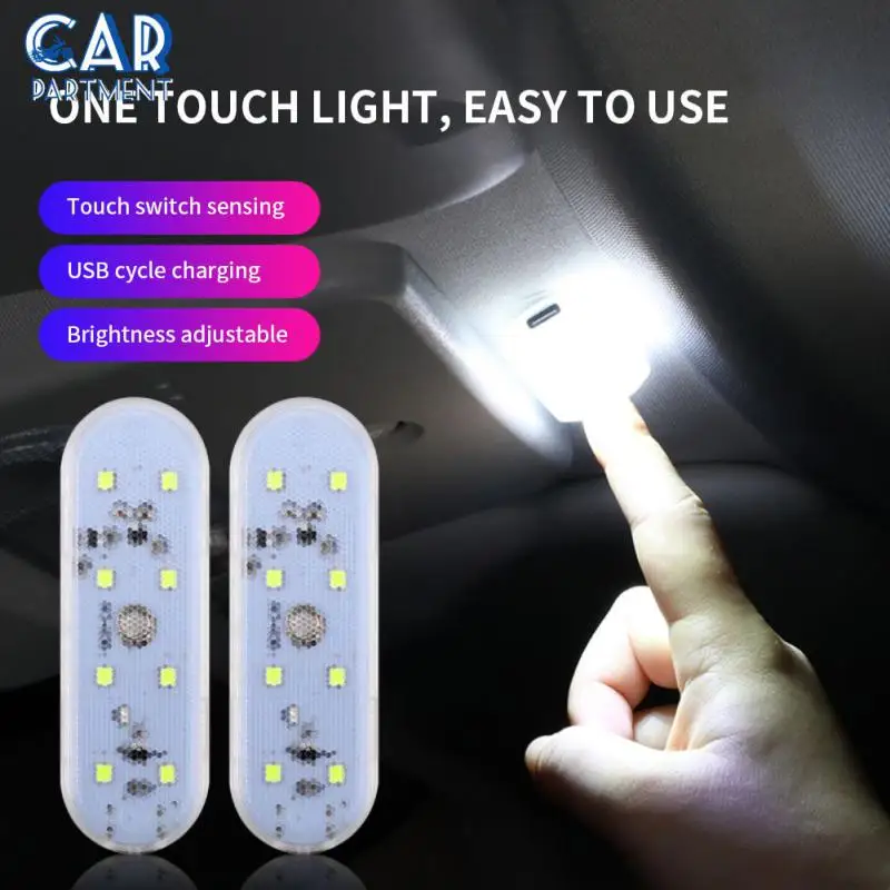 Roof Ambient Light Mini Chargeable 8led Decorative Lamp Usb Car Styling Night Light Car Accessories Magnet Touch Light 1pcs
Roof Ambient Light Mini Chargeable 8led Decorative Lamp Usb Car Styling Night Light Car Accessories Magnet Touch Light 1pcs