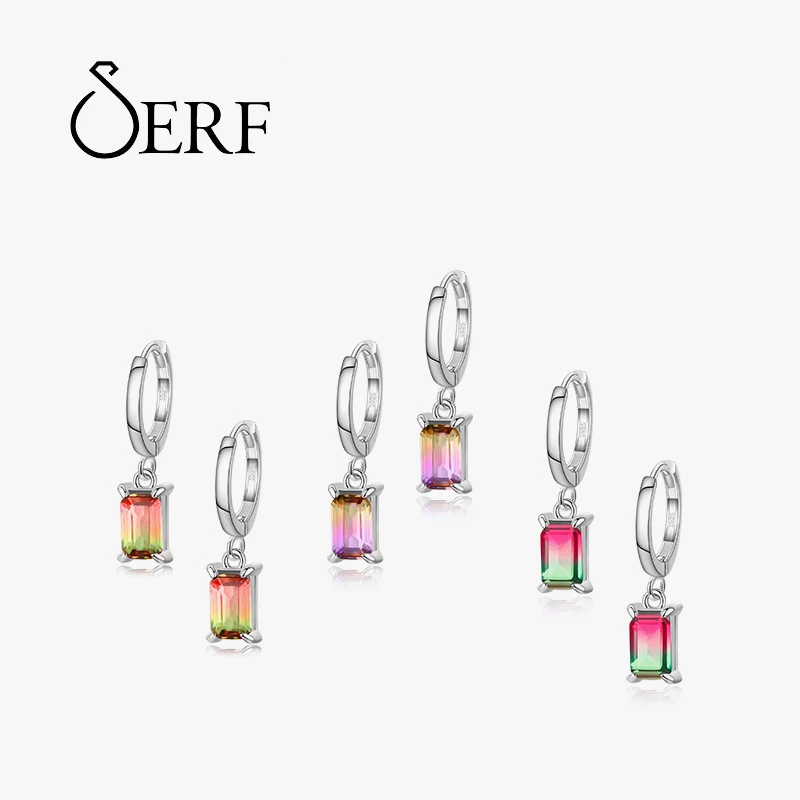 Jerf Sterling Silver S925 Drop Earrings Color Silver Candy Tourmaline High Sense Earrings for Women Fashion Jewelry Bijoux Gifts
Jerf Sterling Silver S925 Drop Earrings Color Silver Candy Tourmaline High Sense Earrings for Women Fashion Jewelry Bijoux Gifts