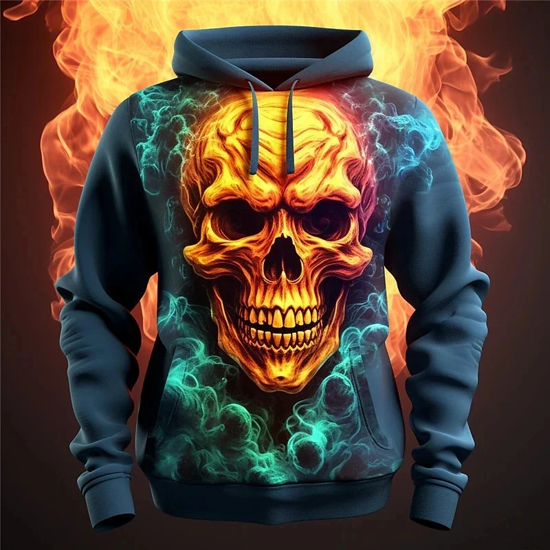 Men's Hoodie Horror Skull 3D Print Fashion Spring Long Sleeve Sweatshirt Casual Clothing Oversized Hoodie Shirt For Men Pullover
Men's Hoodie Horror Skull 3D Print Fashion Spring Long Sleeve Sweatshirt Casual Clothing Oversized Hoodie Shirt For Men Pullover