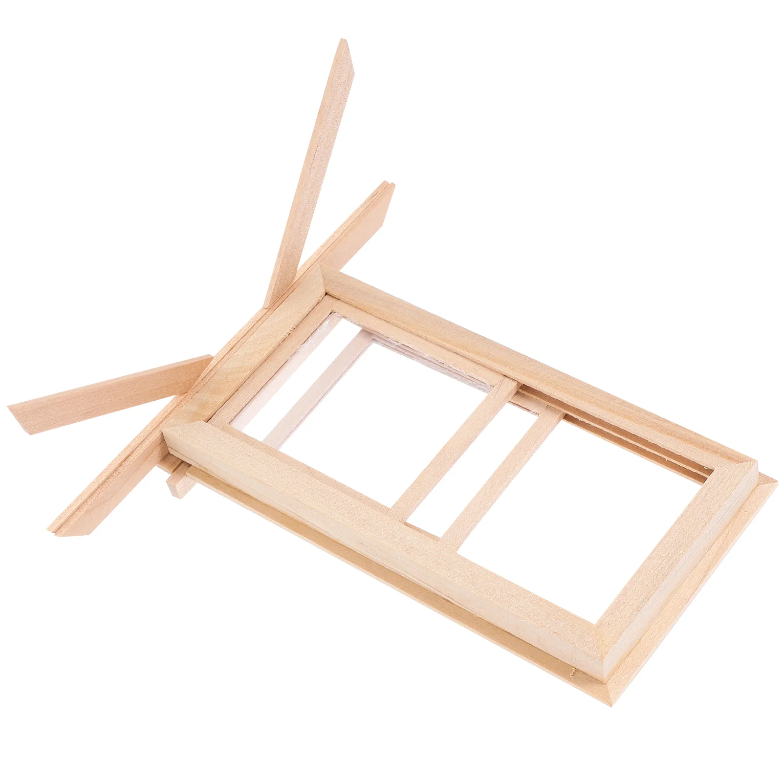House Miniature Furniture Mini Wood Window Frame Unpainted Wooden Sash Window Frame
House Miniature Furniture Mini Wood Window Frame Unpainted Wooden Sash Window Frame