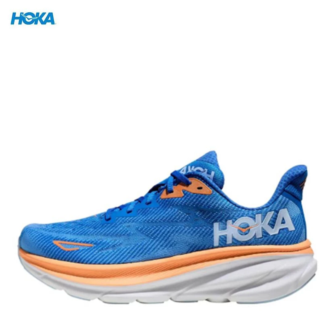 

HOKA ONEONE Clifton 9 Sport Running Shoes Coastal Sky Airy Blue Breathable Anti Slip Women Lifestyle Outdoor Sneaker