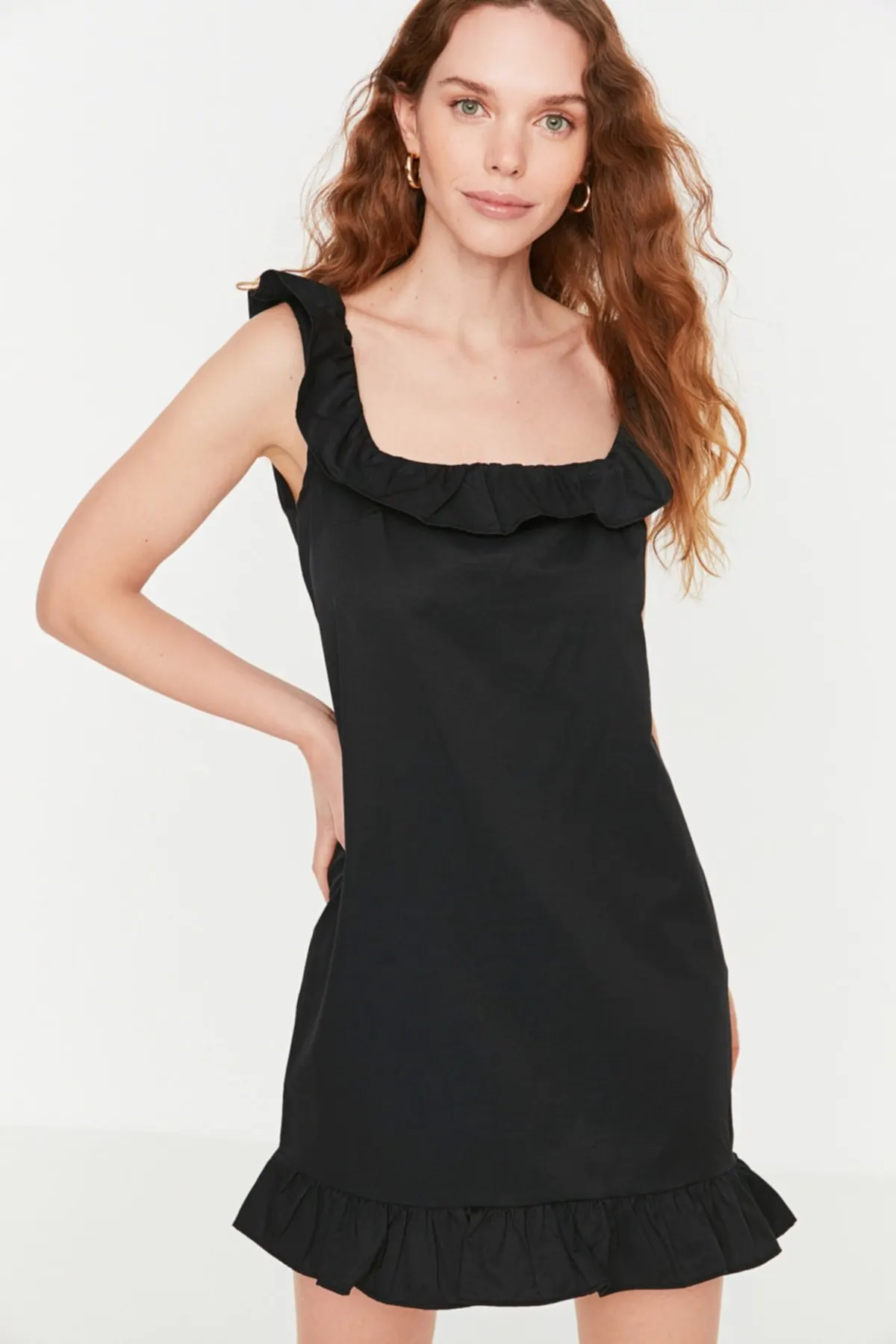 Women's Dress Black Square Collar Elegant Fashion Casual Casual Casual Casual Casual Boho Beach Dress Dress
Women's Dress Black Square Collar Elegant Fashion Casual Casual Casual Casual Casual Boho Beach Dress Dress