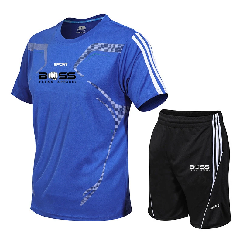BSS Brand Men's Tracksuit Summer Clothes Sportswear Two Piece Set T Shirt Shorts Brand Track Clothing Male Sweatsuit Sports Suit
BSS Brand Men's Tracksuit Summer Clothes Sportswear Two Piece Set T Shirt Shorts Brand Track Clothing Male Sweatsuit Sports Suit