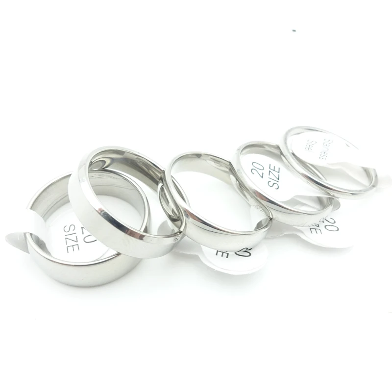 MIXMAX 30PCs Mens Stainless Steel Rings Silver Polished 2mm/4mm/6mm/8mm Women Couple Party Wedding Bands Wholesale Lot Jewelry
MIXMAX 30PCs Mens Stainless Steel Rings Silver Polished 2mm/4mm/6mm/8mm Women Couple Party Wedding Bands Wholesale Lot Jewelry