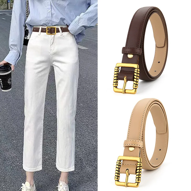 2023 New Cow Leather Belt Pattern Square Button Vintage Elegant Coat Jeans Luxury Decorative Designer Belt
2023 New Cow Leather Belt Pattern Square Button Vintage Elegant Coat Jeans Luxury Decorative Designer Belt