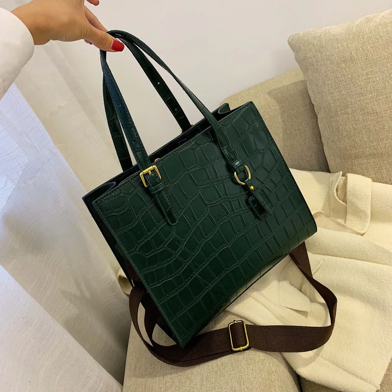 Luxury Womens Bags Designer Crocodile Pattern Shoulder Bag PU Leather Brand Woman Crossbody Casual Handbag Women Tote Bags Sac
Luxury Womens Bags Designer Crocodile Pattern Shoulder Bag PU Leather Brand Woman Crossbody Casual Handbag Women Tote Bags Sac