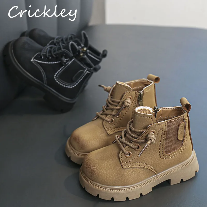 Spring Autumn Zipper Children Boots 2022 Solid PU Leather Kids Fashion Boots Soft Bottom Non Slip Toddler Girls Boys Ankle Shoes
Spring Autumn Zipper Children Boots 2022 Solid PU Leather Kids Fashion Boots Soft Bottom Non Slip Toddler Girls Boys Ankle Shoes