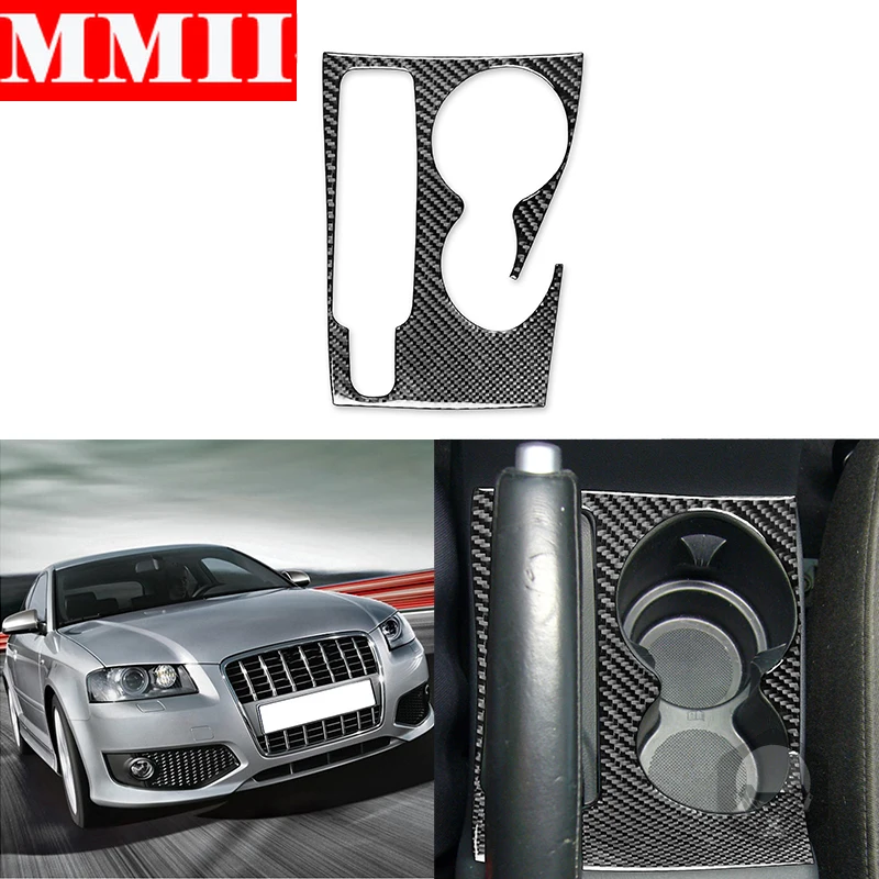 Car Hand Brush Cup Holder Panel Trim Cover Gear Shift Real Carbon Fiber Sticker Car Accessories For Audi A3 S3 8P 2006 2007
Car Hand Brush Cup Holder Panel Trim Cover Gear Shift Real Carbon Fiber Sticker Car Accessories For Audi A3 S3 8P 2006 2007