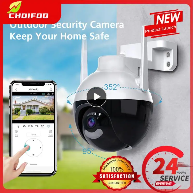 Surveillance Camera 2.2inches Ai Alarm Wifi Dome Ip Camera 360 Degree Camera Human Detection Outdoor Ultra Clear Two-way Voice
Surveillance Camera 2.2inches Ai Alarm Wifi Dome Ip Camera 360 Degree Camera Human Detection Outdoor Ultra Clear Two-way Voice