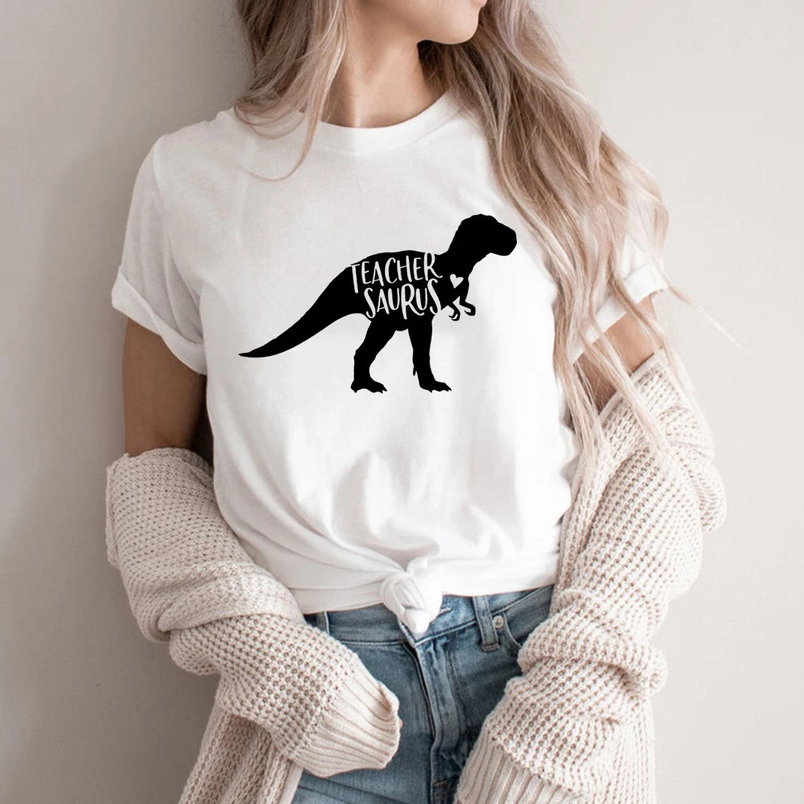Teachersaurus Shirt Dinosaur Teacher Tshirt Back To School Gift for Teacher Cute Graphic T Shirts for Thanksgiving Teacher's Day
Teachersaurus Shirt Dinosaur Teacher Tshirt Back To School Gift for Teacher Cute Graphic T Shirts for Thanksgiving Teacher's Day