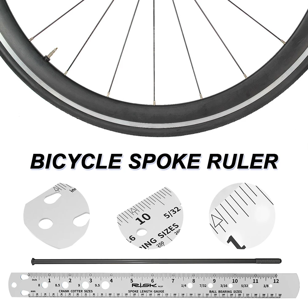 1PC Road MTB Bicycle Spoke Measuring Ruler Bike Spoke Length Measurement Gauge Ball Bearing Measuring Tool Bike Rim Accessories
1PC Road MTB Bicycle Spoke Measuring Ruler Bike Spoke Length Measurement Gauge Ball Bearing Measuring Tool Bike Rim Accessories