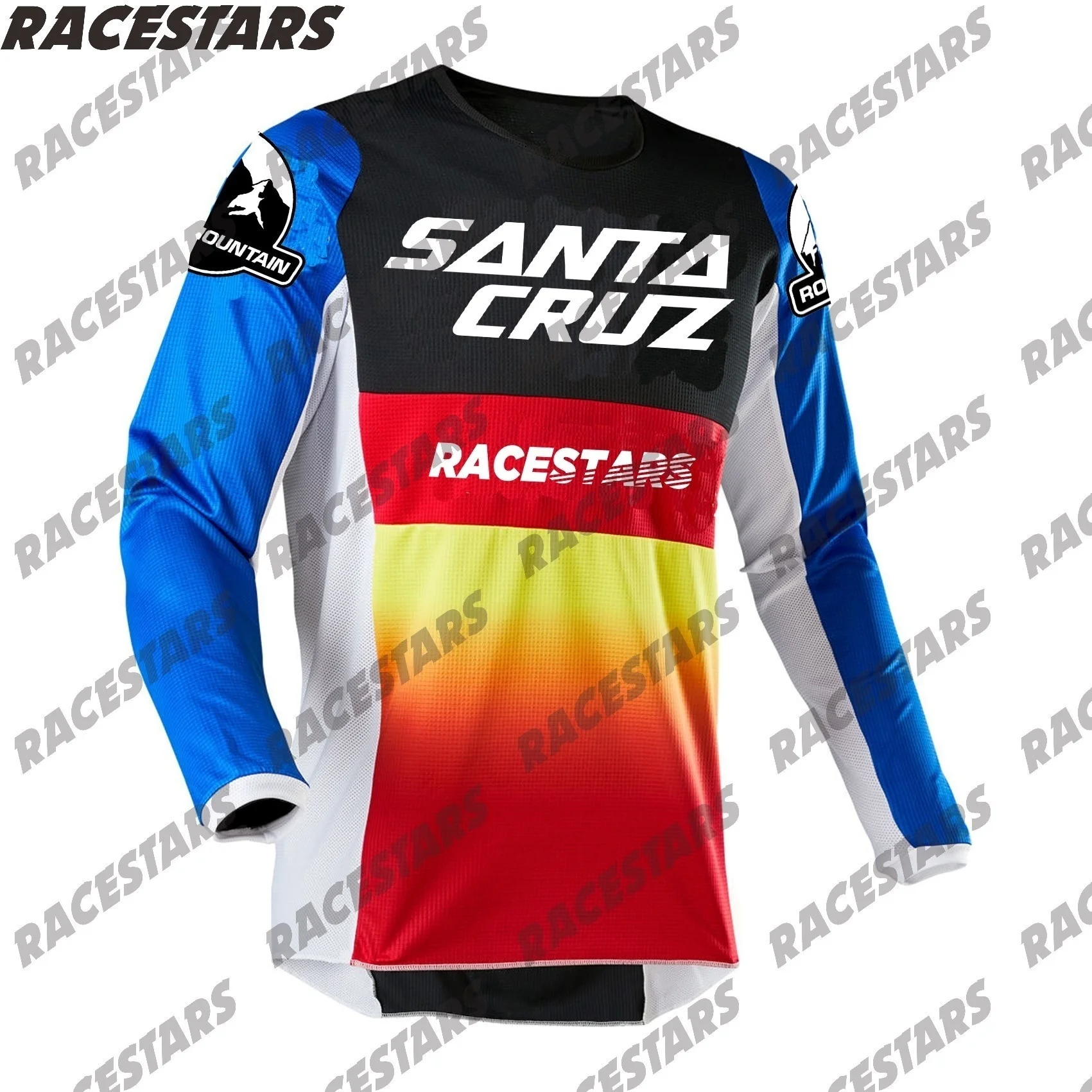 

SANTA CRUZ Motorcycle Mountain Bike Wear Downhill Jersey MTB Offroad DH Bicycle Cross Country Mountain Maillot Ciclismo Hombre