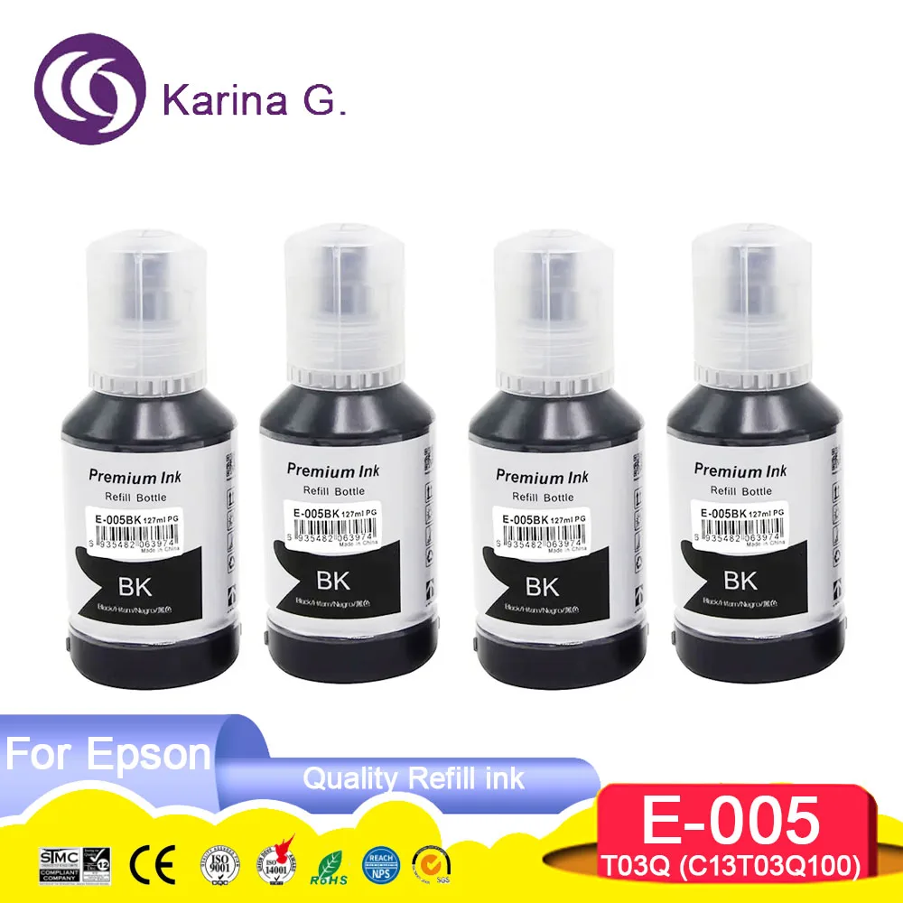 Совместимые чернила 005 C13T03Q100 T03Q для Epson EcoTank M1100/ M1120/M1140/M1170/M1180/M2110/M2120/M2140/M2170/M3140/M3170/
Совместимые чернила 005 C13T03Q100 T03Q для Epson EcoTank M1100/ M1120/M1140/M1170/M1180/M2110/M2120/M2140/M2170/M3140/M3170/