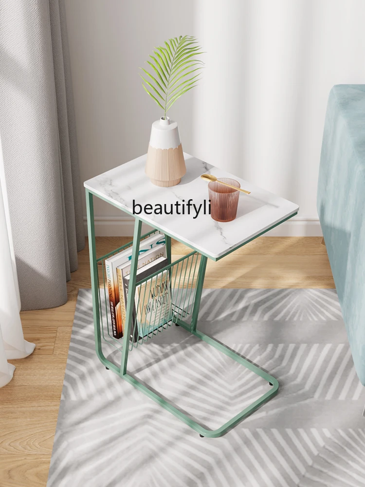 zqCreative Nordic Stone Plate C- Type Sofa Side Table Simple Small Table Small Coffee Table Small Size
zqCreative Nordic Stone Plate C- Type Sofa Side Table Simple Small Table Small Coffee Table Small Size