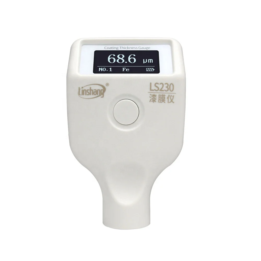 Linshang LS230 Low Temperature Resistant Stable OLED Coating Thickness Gauge Car Paint Meter for Paint Film Thickness Testing
Linshang LS230 Low Temperature Resistant Stable OLED Coating Thickness Gauge Car Paint Meter for Paint Film Thickness Testing