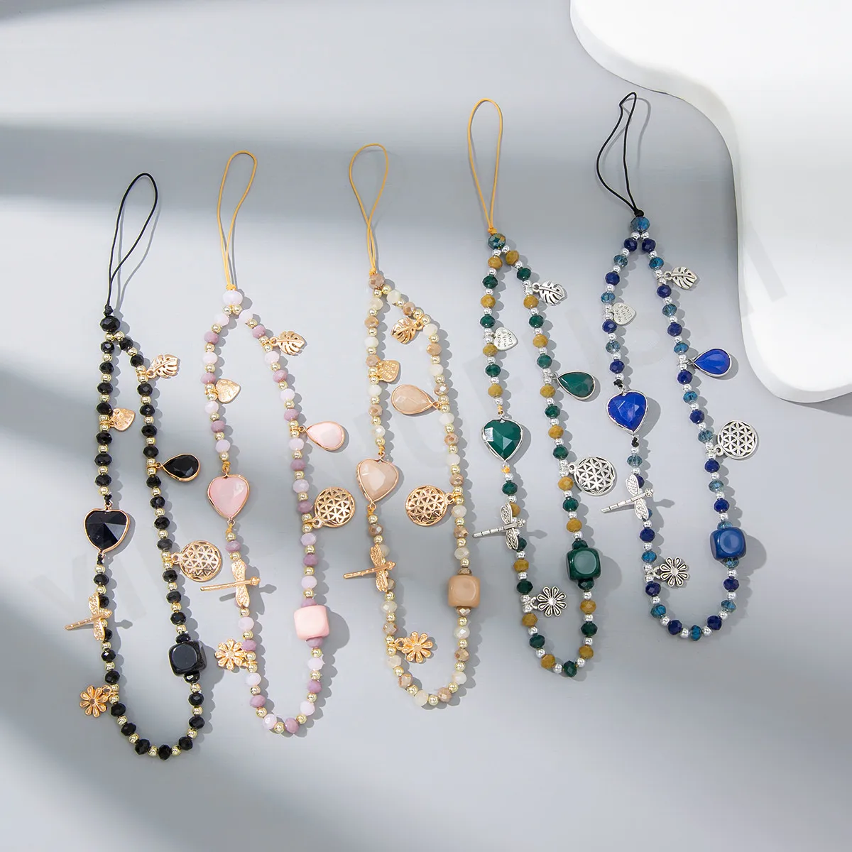 Holiday Style Color Wholesale Crystal Mobile Phone Chain Mobile Phone Case Lanyard
Holiday Style Color Wholesale Crystal Mobile Phone Chain Mobile Phone Case Lanyard