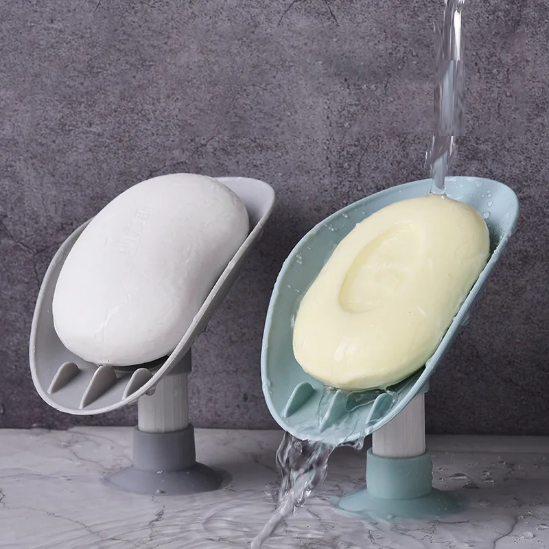 Leaf Shape Soap Box Drain Soap Holder Box Bathroom Shower Soap Holder sponge Storage Tray Creative Sucker Water-free Storage Box
Leaf Shape Soap Box Drain Soap Holder Box Bathroom Shower Soap Holder sponge Storage Tray Creative Sucker Water-free Storage Box