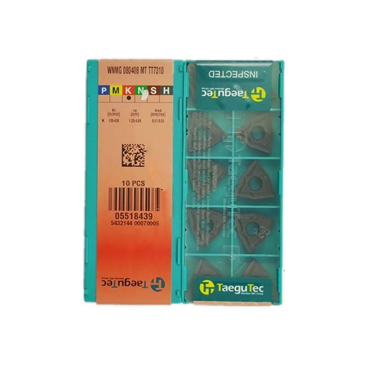 TaeguTec 100% Original WNMG WNMG080412 WNMG080408 WNMG080404 WNMG060404 WNMG060408 TT7310 Medium Carbide Turning Inserts
TaeguTec 100% Original WNMG WNMG080412 WNMG080408 WNMG080404 WNMG060404 WNMG060408 TT7310 Medium Carbide Turning Inserts