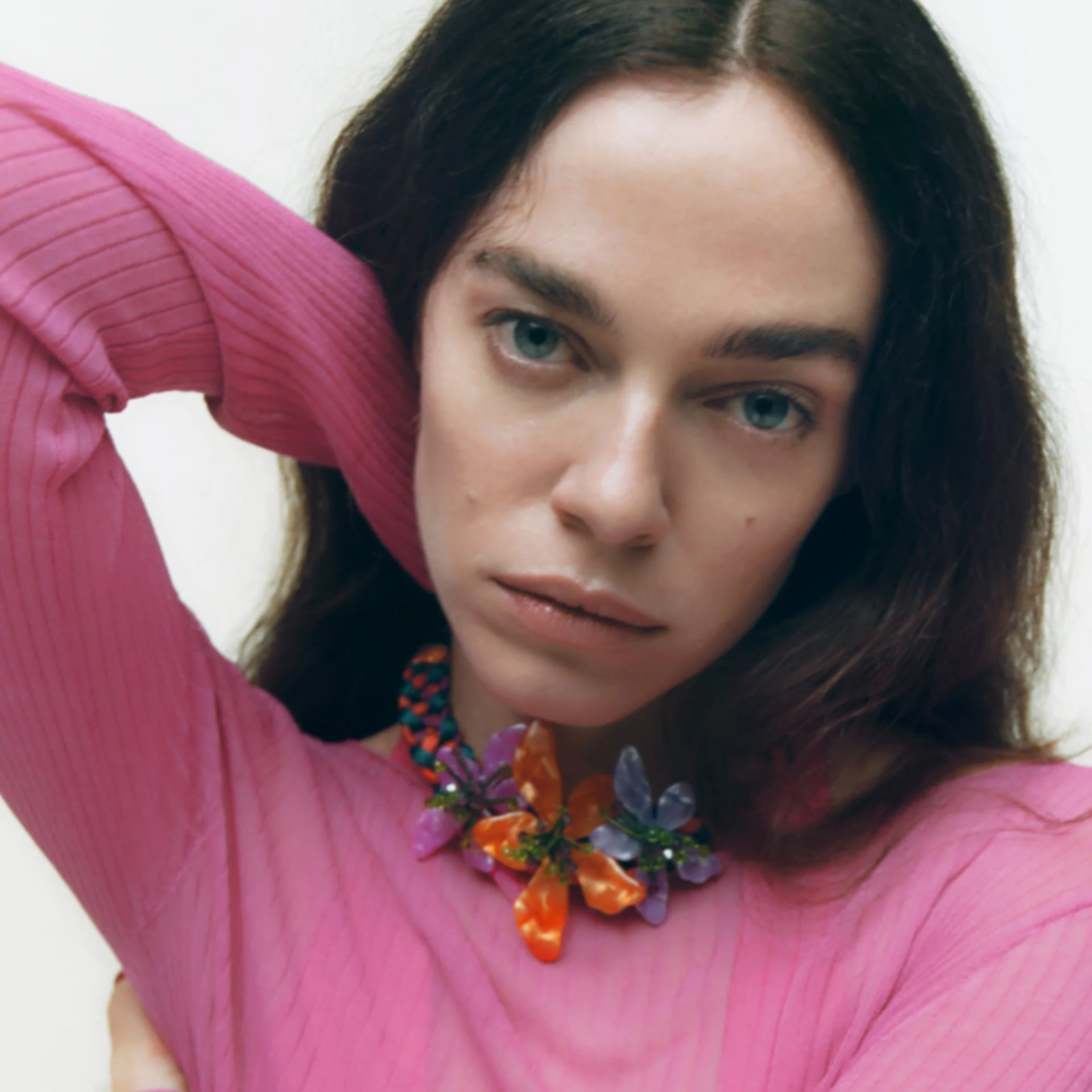 Newest 2022 Woven Cord Za Resin Flower Necklaces for Women Colorful Handmade Acrylic Chokers Necklace Earring Ring Set Jewelry 
Newest 2022 Woven Cord Za Resin Flower Necklaces for Women Colorful Handmade Acrylic Chokers Necklace Earring Ring Set Jewelry